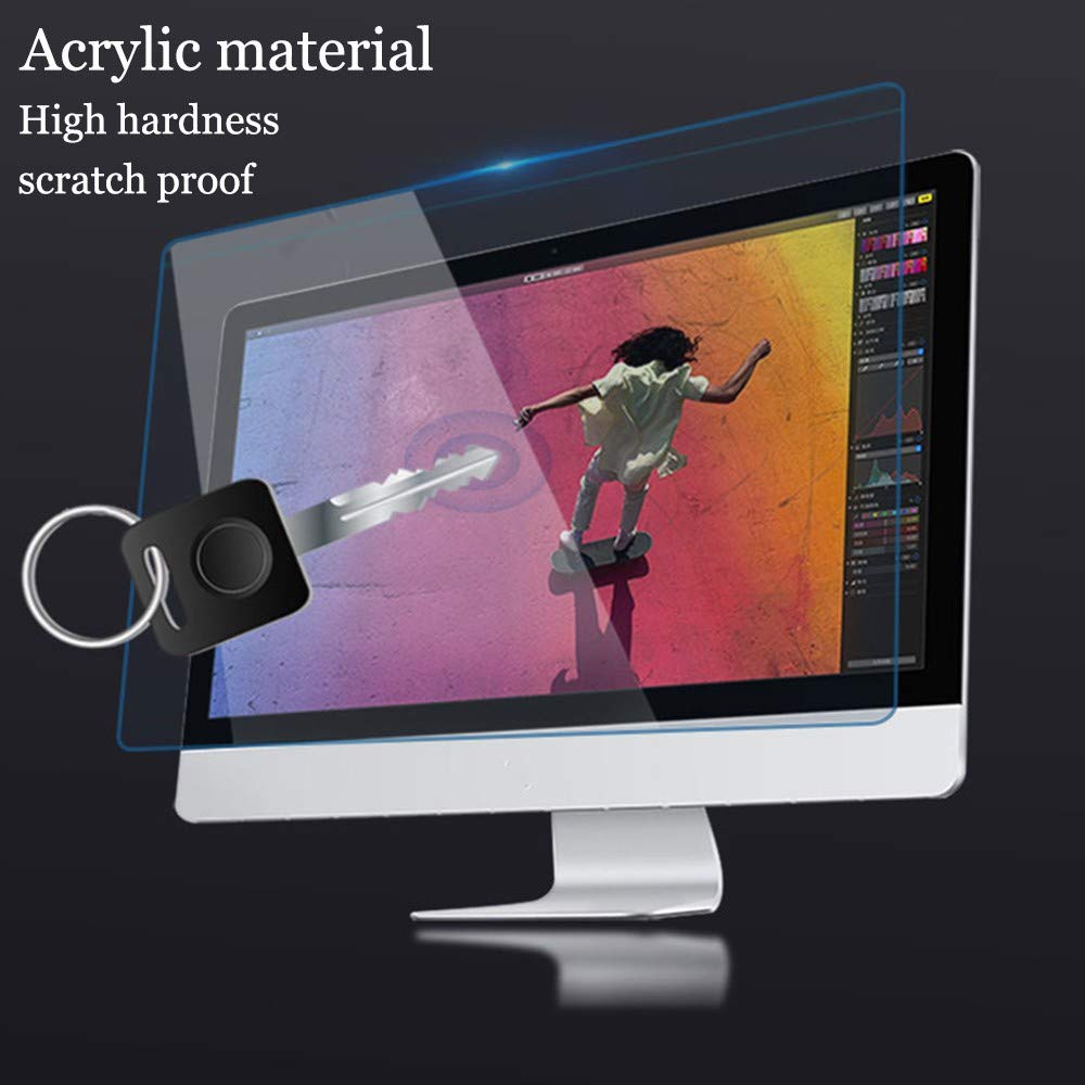 Dpofirs Filtro Privacy Per Schermo Laptop 17,3 Pollici: Proteggi I Tuoi Dati, Riduci Luce Blu E Riflessi - 3
