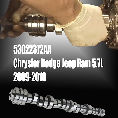 Miniatura 2 de GELUOXI 53022372AA Reemplazo del árbol de levas MDS para Chrysler 300 Jeep Grand Cherokee Dodge Charger Challenger Durango 5.7L V8 Hemi Engine