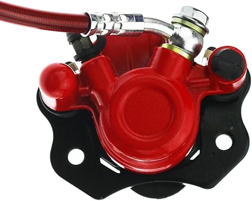 Miniatura 4 de PRO BAT Kit de cilindro maestro de pinza de freno hidráulico trasero + placa de freno de disco + pastilla de freno para Go Kart carrito de golf ATV,