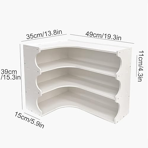 Miniatura 2 de JHDXL Desktop Bookshelf for Top of Desk, Space Saving Desktop Bookshelf, Shelf Organizer Display Rack, Desk Hutch Shelf for Dorm Study Office