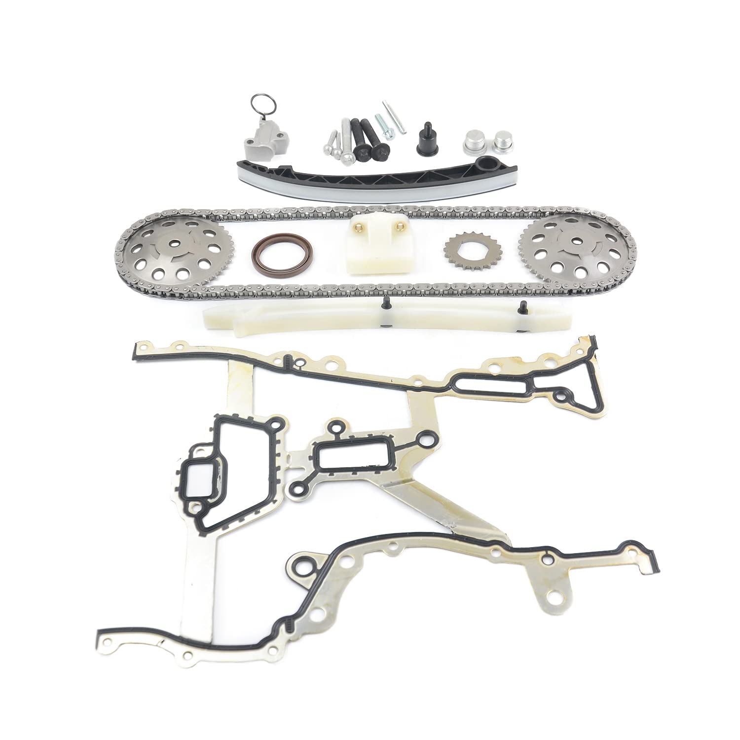 Juego de cadena de distribución Ajustador del árbol de levas de repuesto para Agila Astra Combo Corsa Meriva Tigra Twintop 93191271 6606022 95522267 55352909 93191276 55562234 55353997