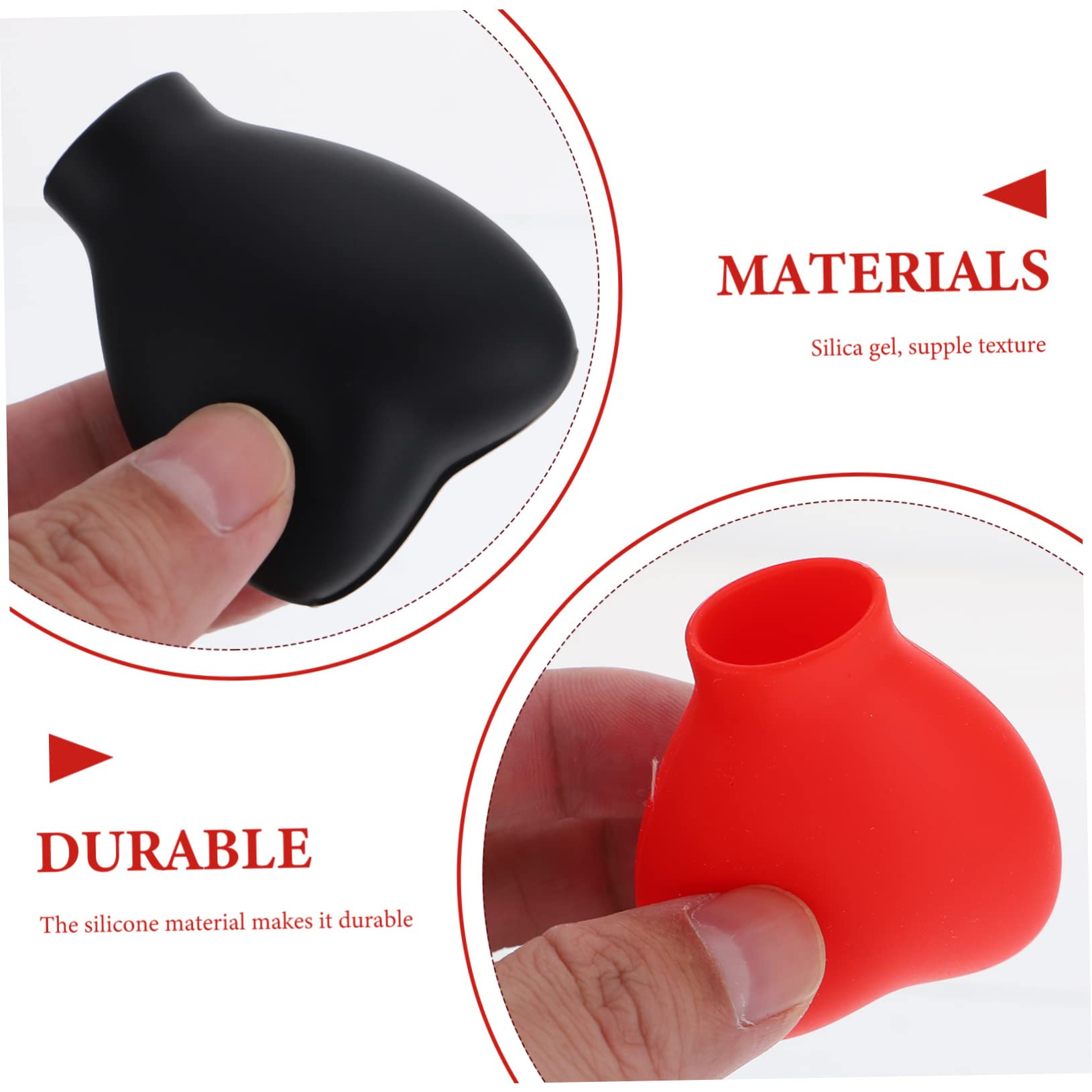 POPETPOP 30stücke Makeup Pinsel Schutzkappen Für Kosmetikpinsel Anti-verlust Abdeckungen Staubschutz Und Aufbewahrung Für Pflege Ihrer Makeup Pinsel