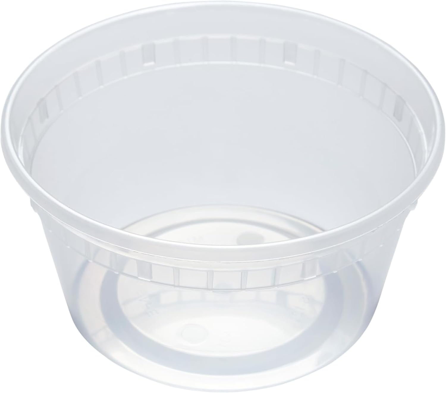 12 oz. Clear Bulk Deli Containers, Case of 480 (No Lids)