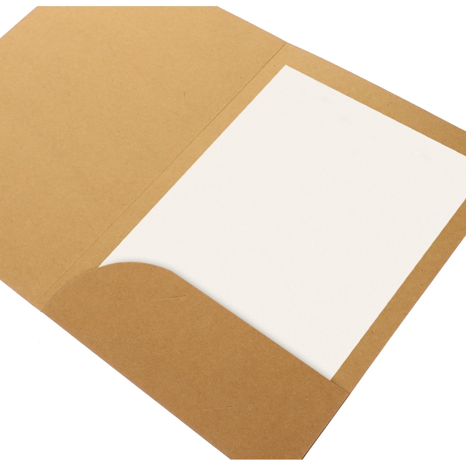 A4 Präsentationsmappen aus Kraftpapier 20 Stück Einschulung Deko