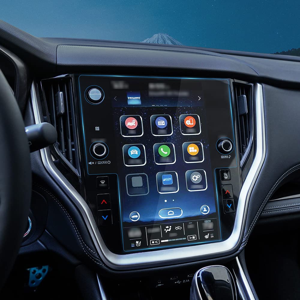 INTGET Tempered Glass Screen Protector for Subaru Legacy Outback Accessories 2020 2021 2022 Car GPS Navigation Radio Display Cover Protect Subaru Legacy Outback 11.6 INCH Touch Screen Foil (2)