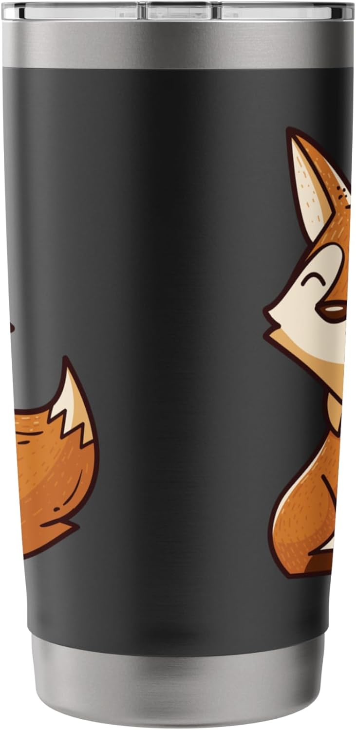 Cute Fox - Zookeeper Wild Nature Lover Stainless Steel Insulated Tumbler - Image 2