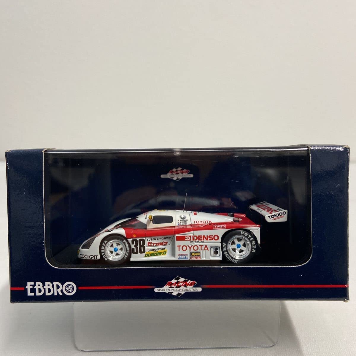 エブロ IXO ルマン24 アウディR10 トムス 88C テストカー Amazon | EBBRO 1/43 DENSO TOM'S 88C Le Mans 24h #38 1989年