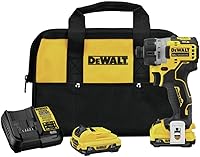 Vista 1 de DeWALT XTREME 12V MAX* Desarmador inalámbrico de 1/4 pulg., baterías de 2 Ah (DCF601F2)