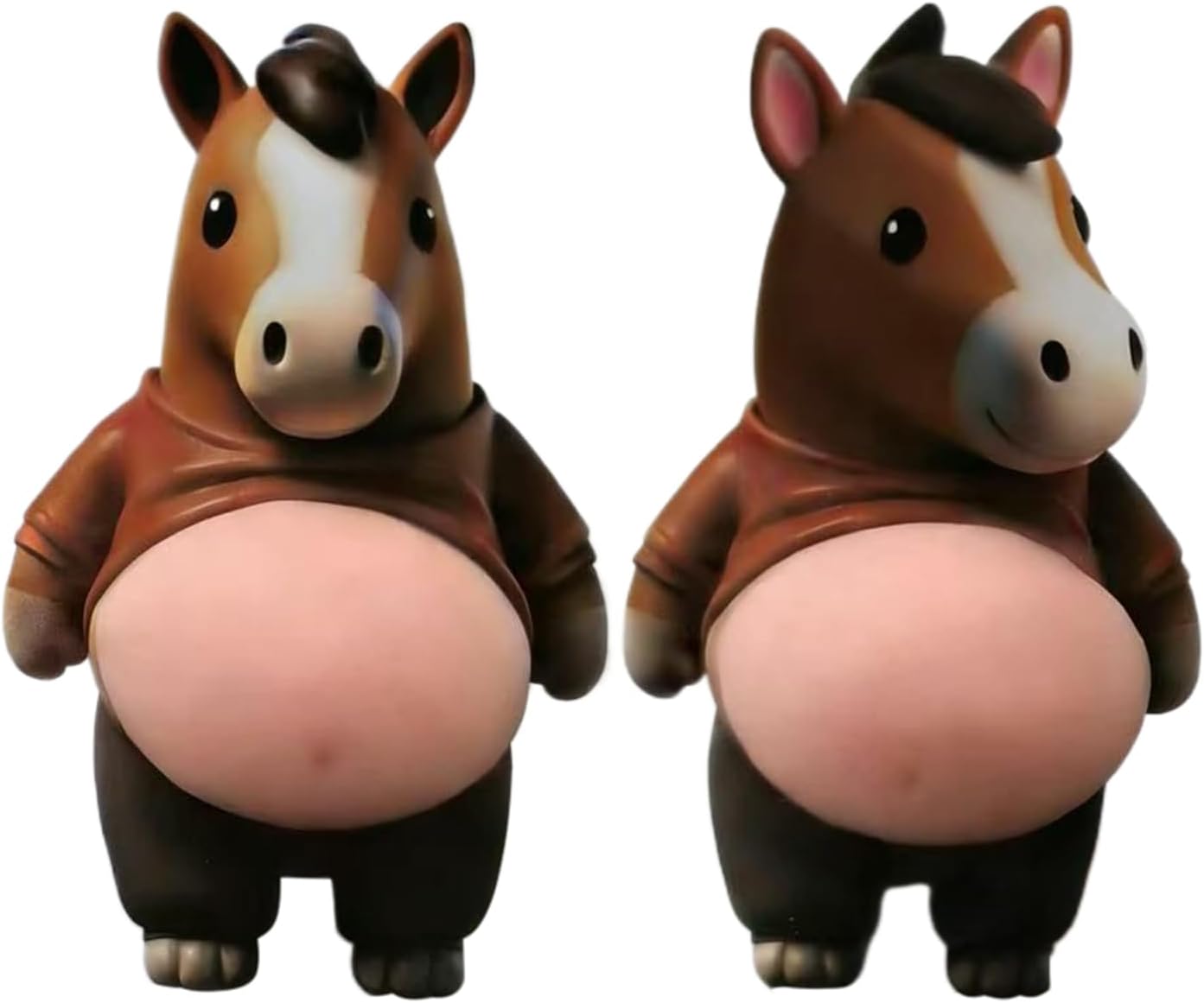 3d Stickers - Reusable Animal Wall Decals with Adhesive Backing | Cute Horse Stickers for Kids Friends Enthusiast Outdoor Fridge Planner Home Car Notebook Lunch Box Holiday