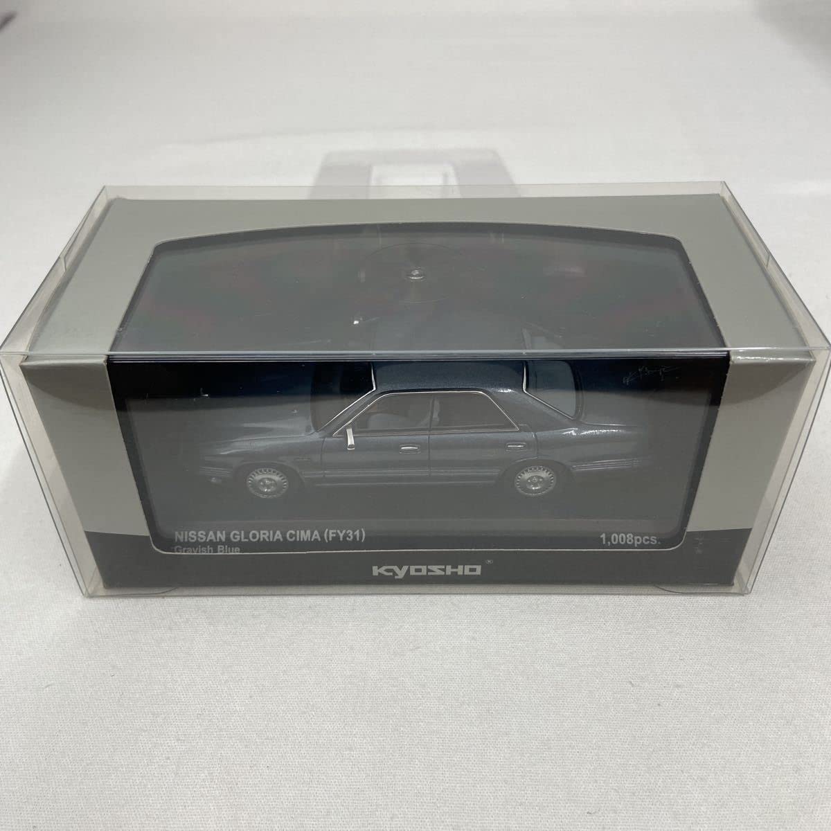 Amazon.co.jp: Kyosho 1/43 Nissan Gloria Cima FY31 Grayish Blue