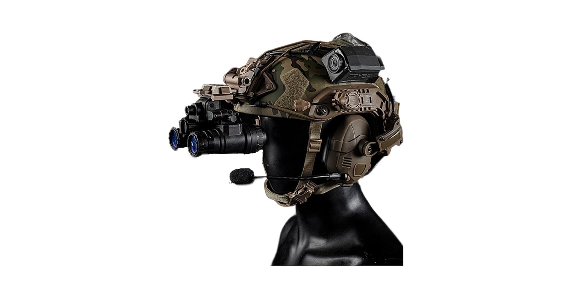 Amazon.co.jp: NVGマウントとタクティカルヘッドセット付き