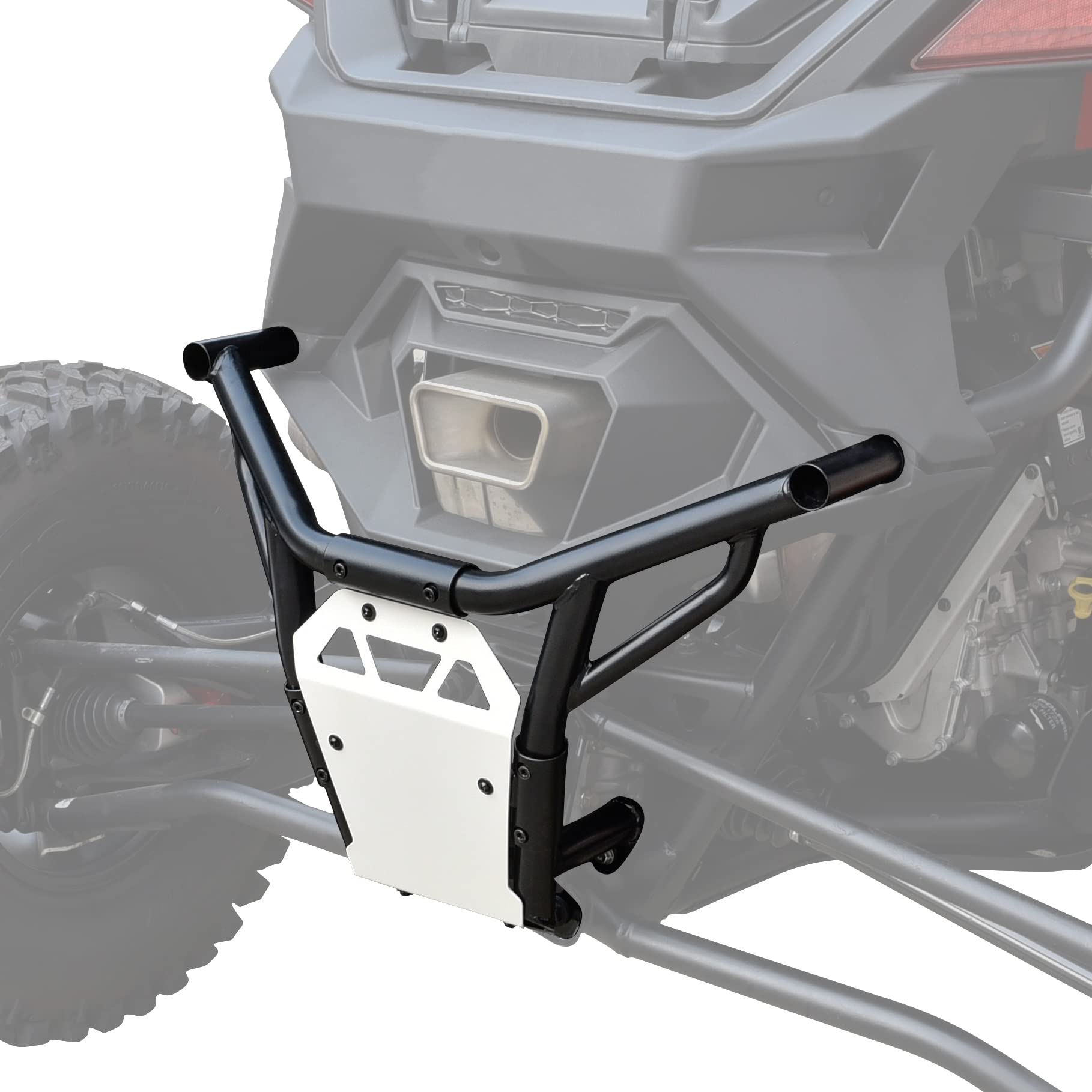 Buy SAUTVS Rear Bumper for Polaris RZR Pro R 2223, Combined Heavy Duty
