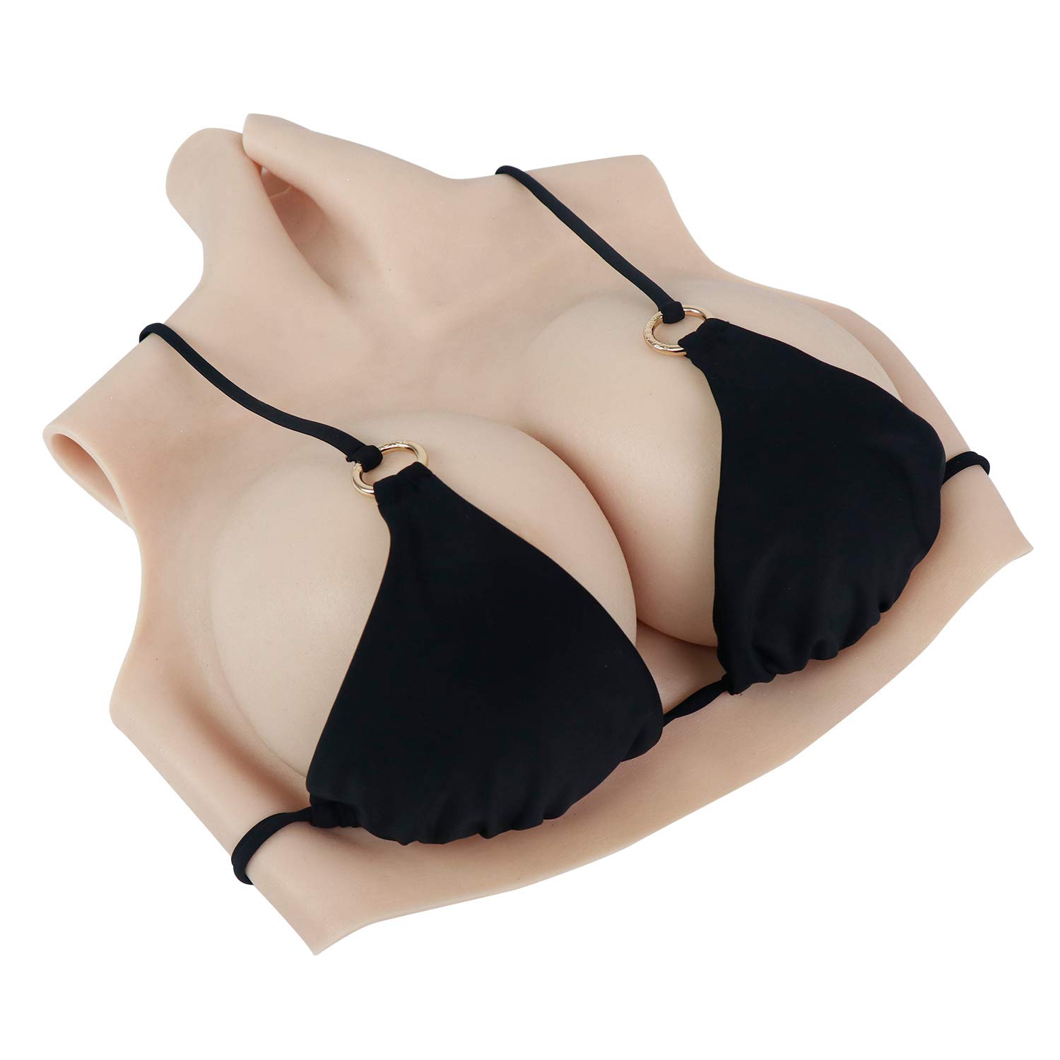 ROANYER Silicone Breast Forms for Crossdressers Breastplate Crossdresser Silicone Fake boobs Transgender Cosplay Drag Queen