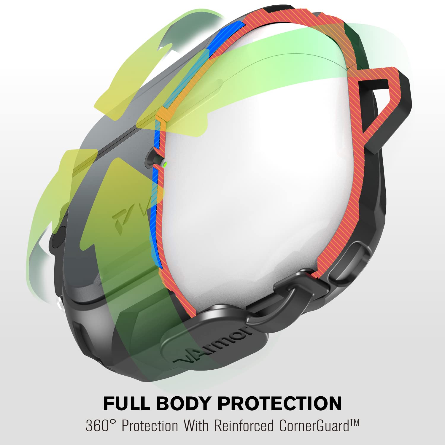 Vena vArmor Rugged Case Compatible with Apple Airpods 3 2021 - Image 3