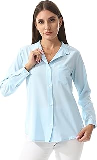 قميص بأكمام طويلة للنساء من ماستر