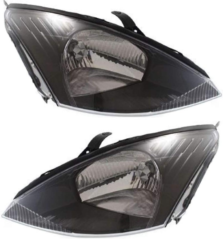 For Ford Focus Headlight 2003 2004 Driver Side w/Bulbs DOT Certified FO2502199 | 3S4Z 13008 AD