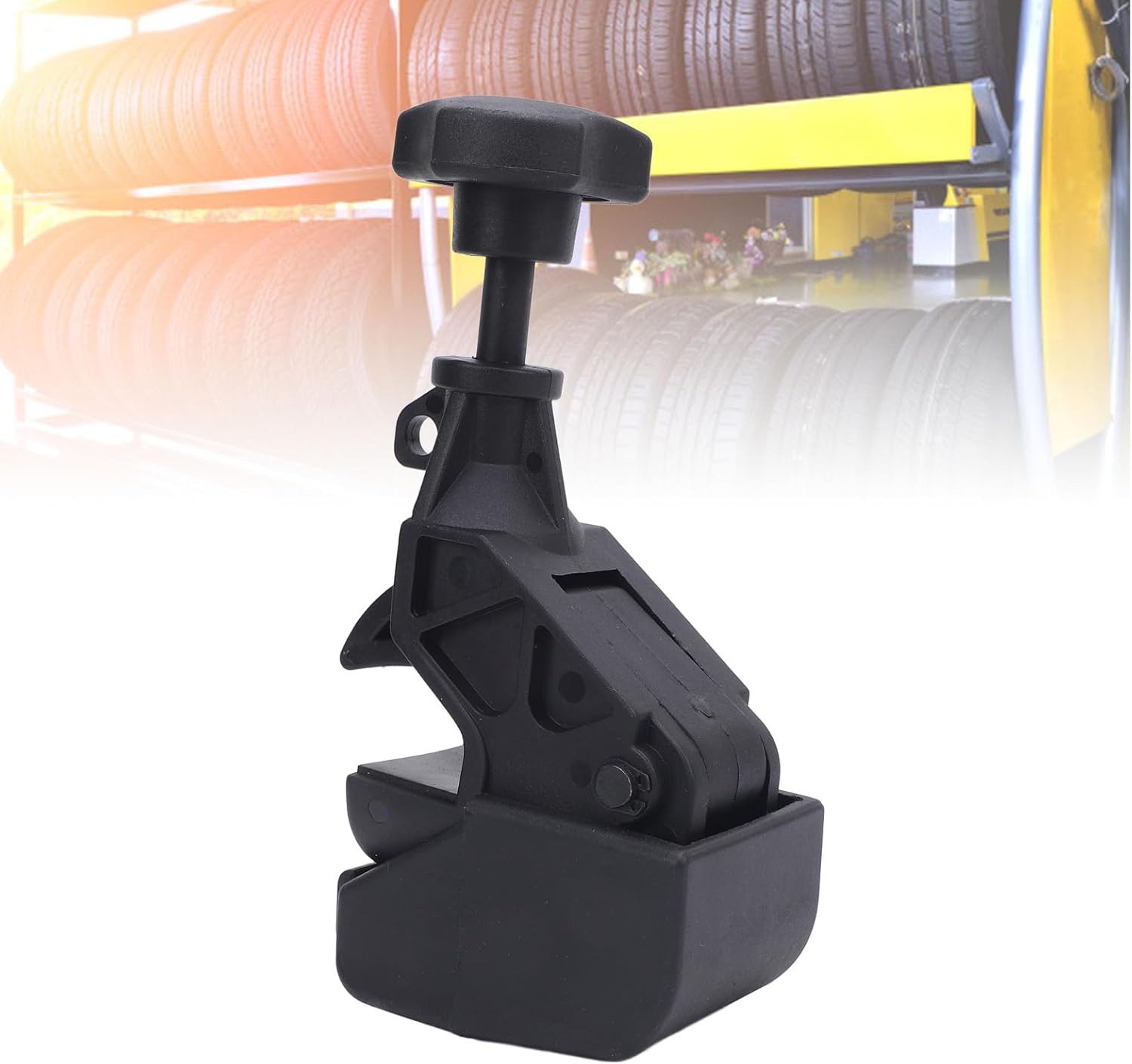 Manual Tire Bead Breaker, ABS Construction with Leverage Design, Portable Tool for Car and Motorcycle Tire Maintenance