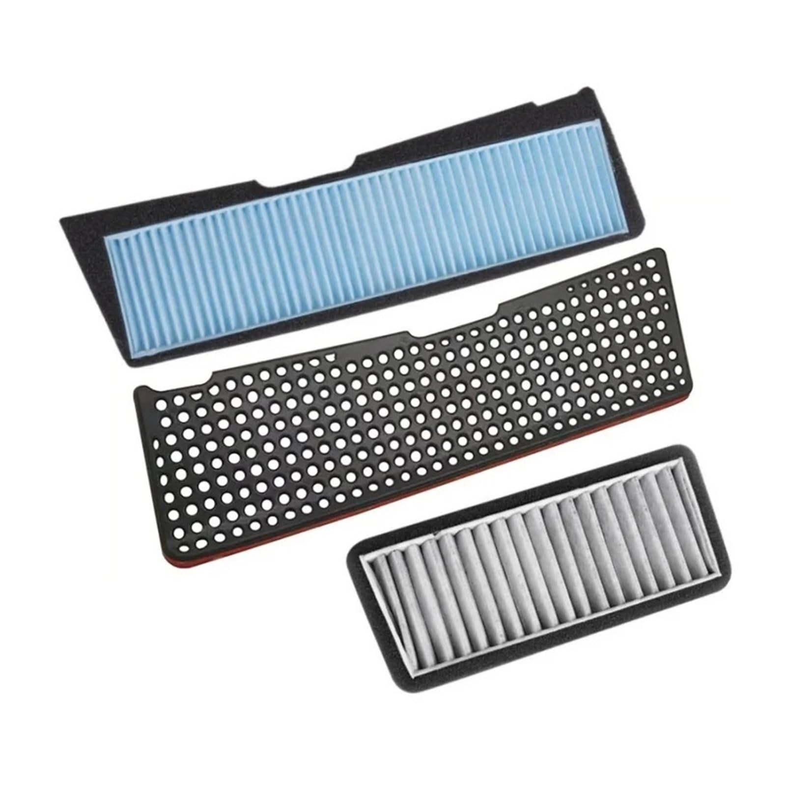 Para Tesla Para Modelo Para 3 2021-2023 Filtro De Aire Entrada Automática Elemento Externo Filtro de aire para coche(3Pcs a set)