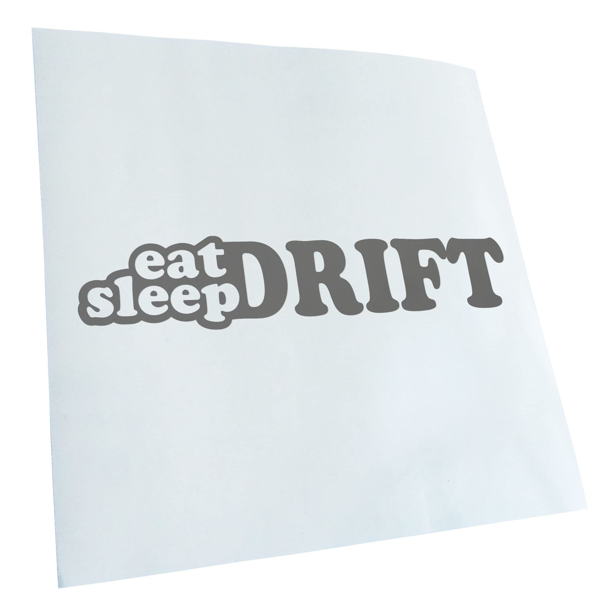 Car Sticker - Eat Sleep Drift Sticker for Car, Laptop, Bicycle, Truck, Motorcycle, Multicoloured JDM Decal Racing