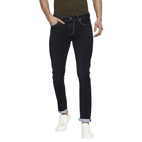 Cotton Dark Indigo Slim FIT Jeans 