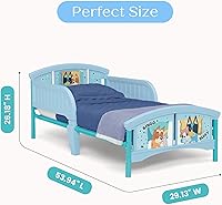 Vista 5 de Cama infantil de plástico Delta Children, Bluey