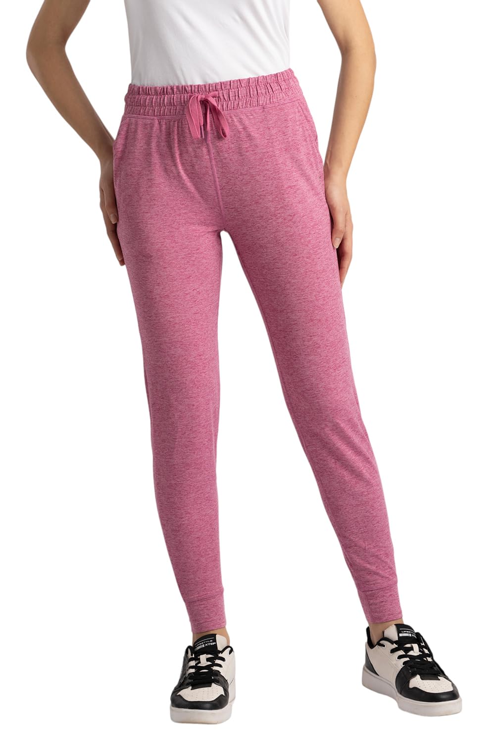 Women High Rise Straight Fit Track Pants-image-19