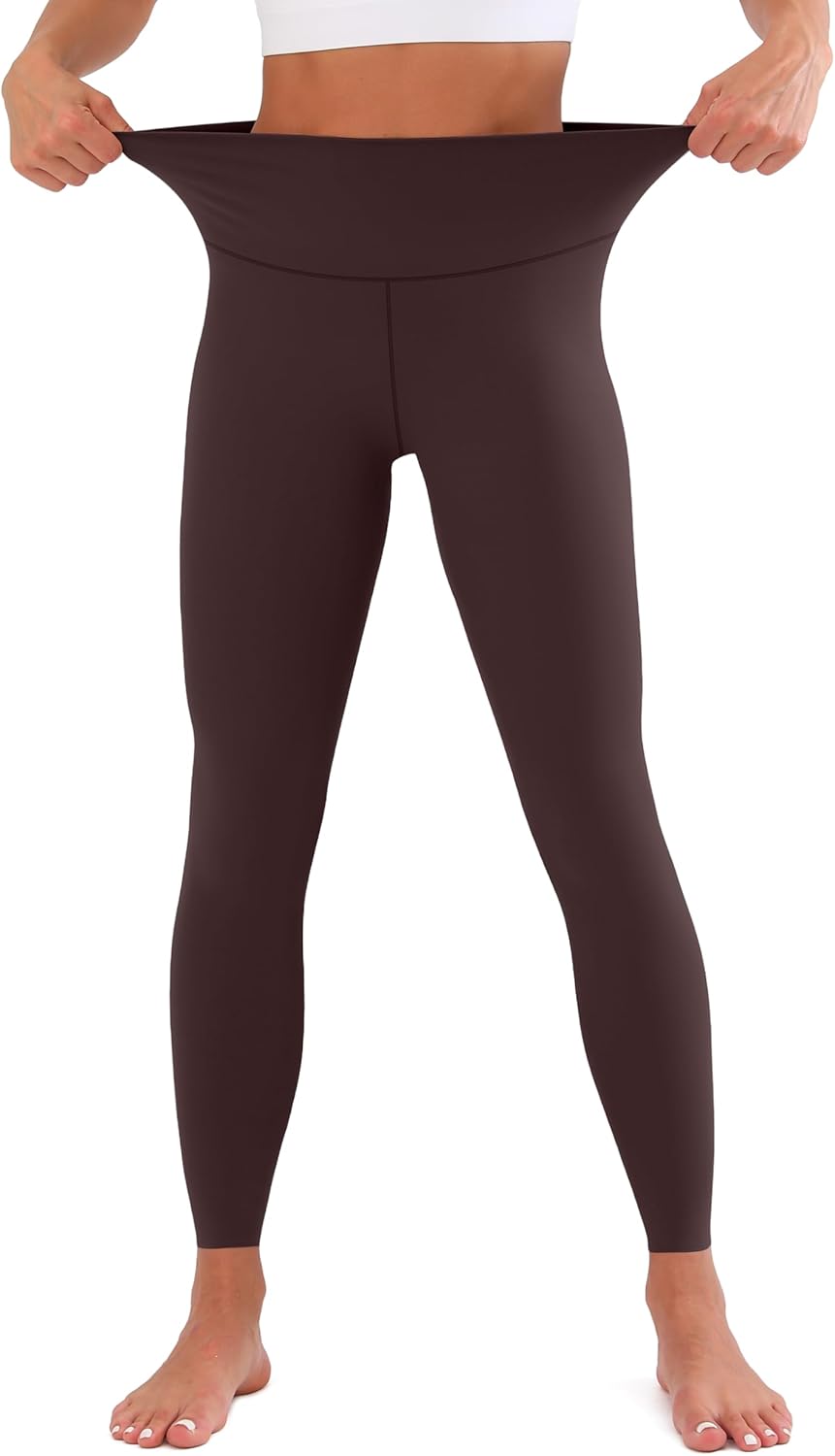 CHANAN High Waisted Leggings for Women No See Through Tummy Control Buttery Soft Yoga Pants for Workout Athletic Running - Image 4