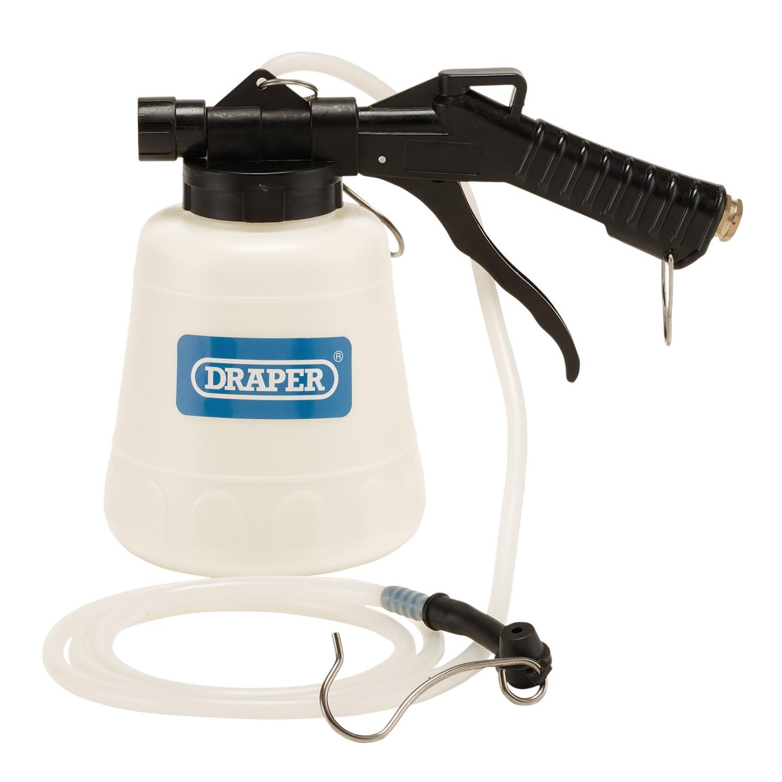 Draper 22113 Pneumatic Brake Fluid Extractor, 1L, Full Brake Replacement on Cars, Vans, Truck and Motorbikes