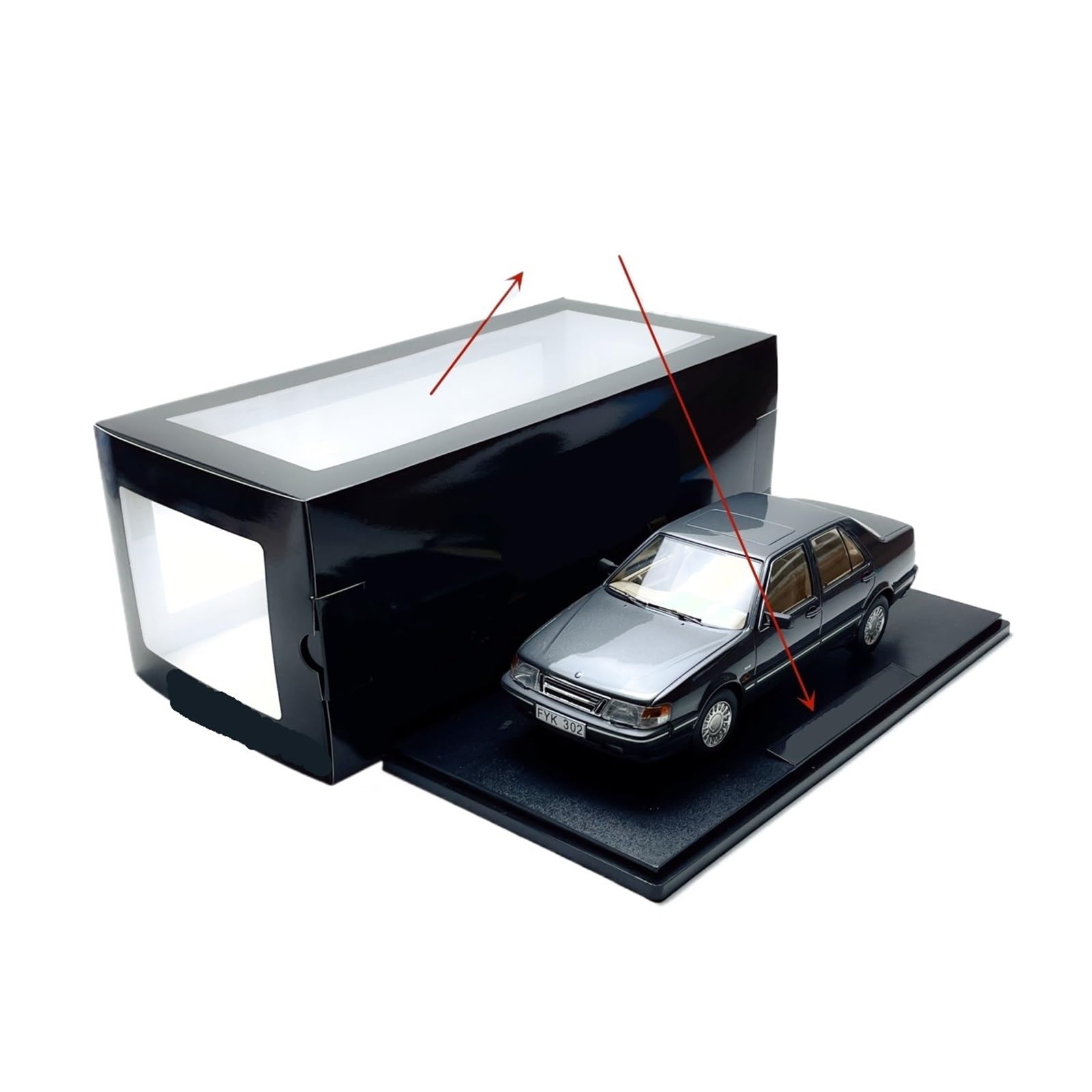 Metallo Scala Replica 1 18 Per la decorazione del desktop modello statico in metallo per auto in lega 9000 DC e display in miniatura Hobby Veicoli Giochi Set