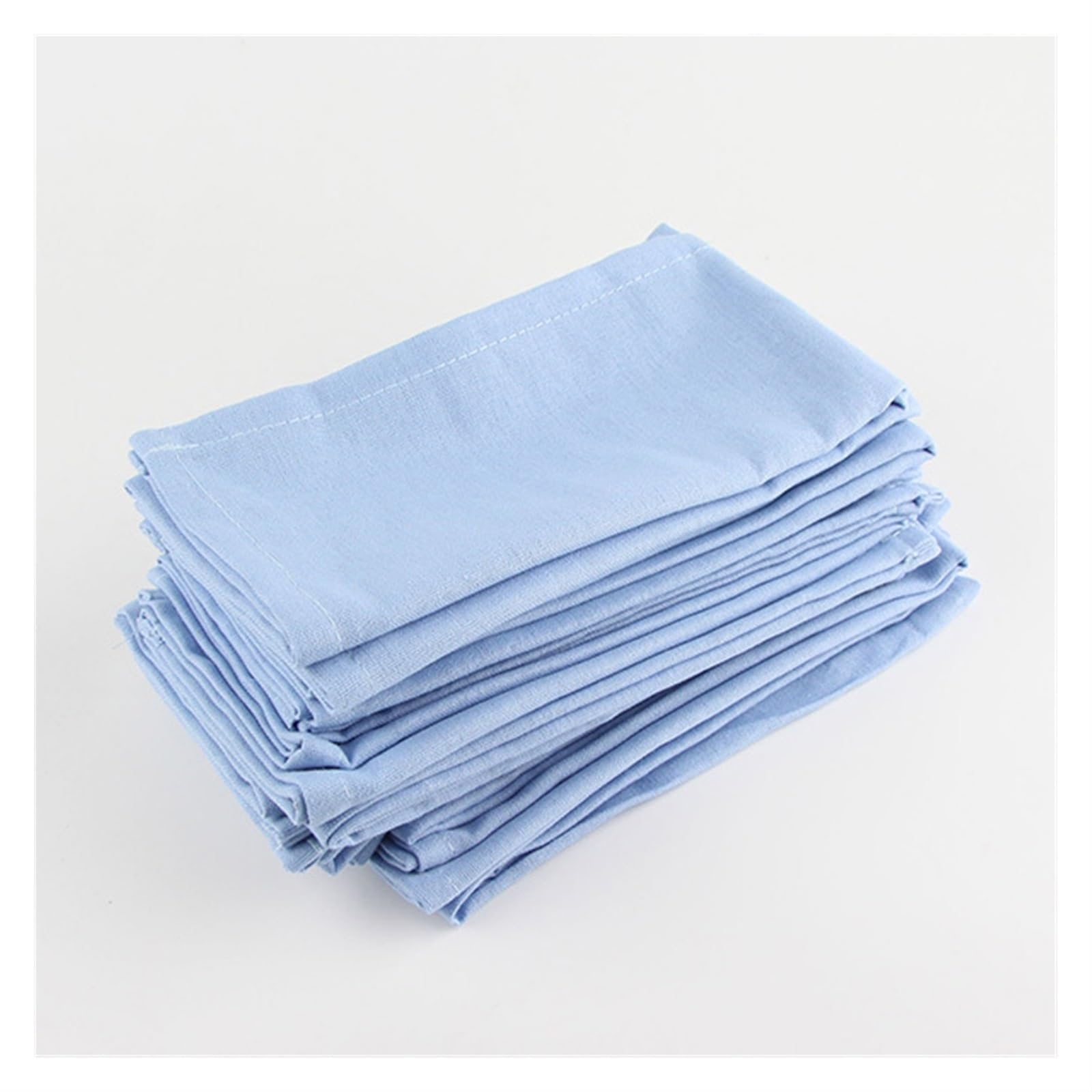 Tovagliolo di Stoffa Set di 12 PCS Tovaglioli in stoffa 40x40cm Biancheria in cotone Tovaglioli Placemat Soft Da Pranzo Tavolo da pranzo Tovaglioli Mat Bambini Tavolo Tovagliolo Tessuto ( Color : 12 C