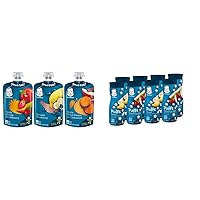 Vista 1 de Gerber Bolsas de comida para bebés, paquete variado de aperitivos para niños pequeños (18 unidades) Gerber Baby Snacks Puffs Paquete variado