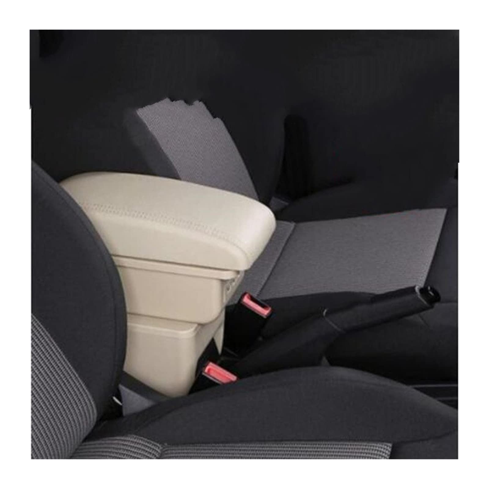 Accoudoir De Voiture Boîte Accoudoir Voiture Boîte Rangement Centrale Rénovation Intérieure Avec USB Accessoires De Voiture Pour Renault Pour Clio 5(C1 7 USB)