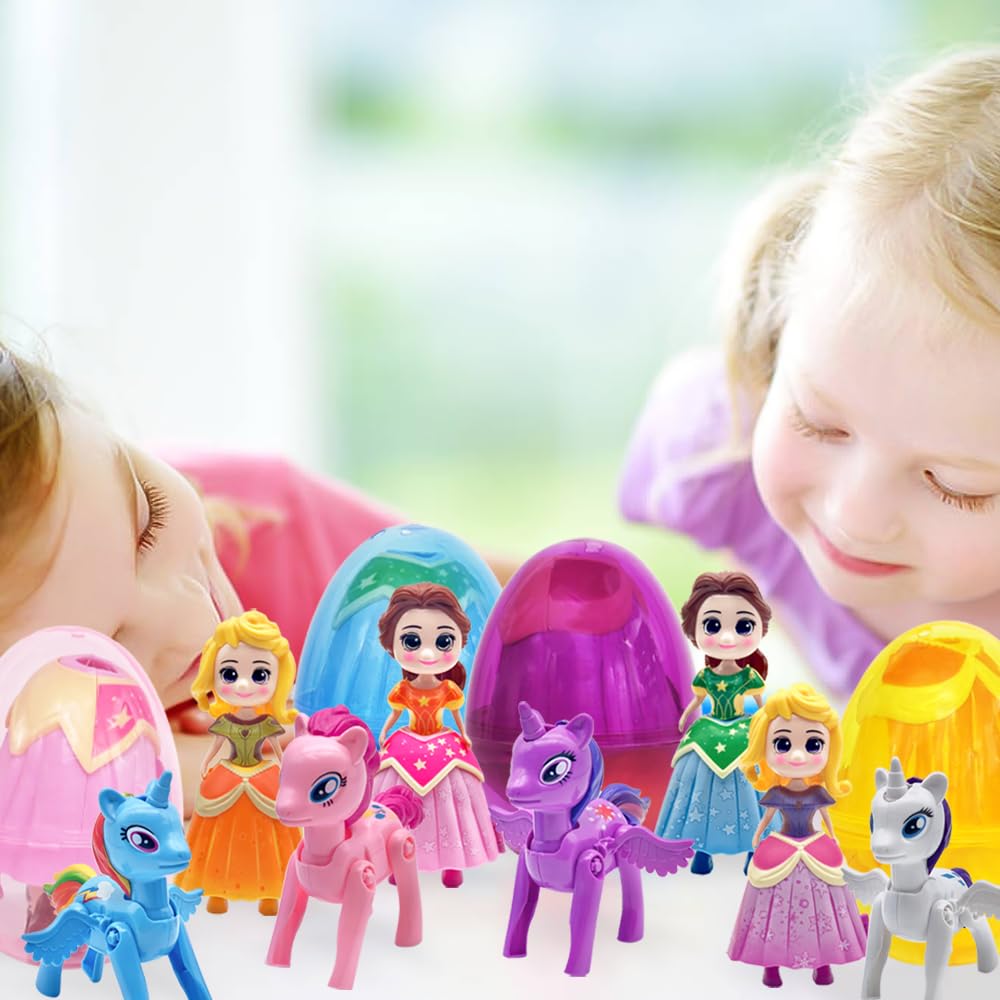 Princess Peach 200 Packs Prefilled Easter Eggs With Toys Inside