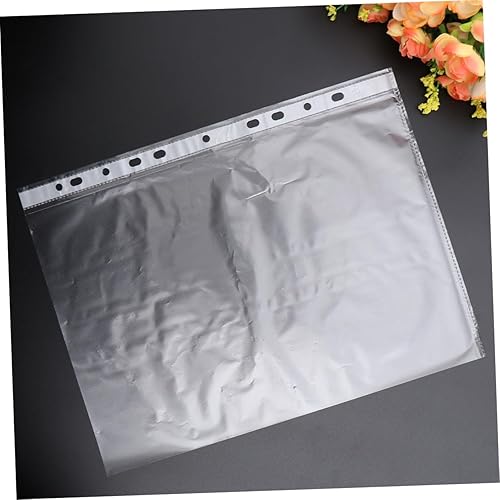 Miniatura 4 de Ciieeo Protectores de página, 100 unidades de archivos de PP, fundas transparentes para documentos, carpetas transparentes, protectores de hojas
