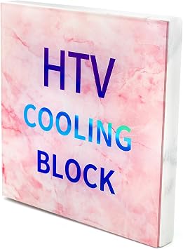 HTV Cooling Block Fast Cooling Vinyl Weeding Tool for Sublimation HTV, Cooling Block for Heat Transfer Vinyl Accessories