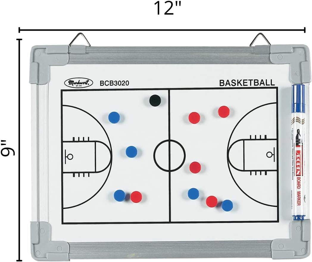Markwort Mini Basketball Court Board Set
