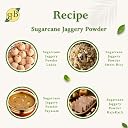 B&B Organics sugarcane jaggery powder (250g) / Traditional Sugar/Naatu Sarkarai gallery image