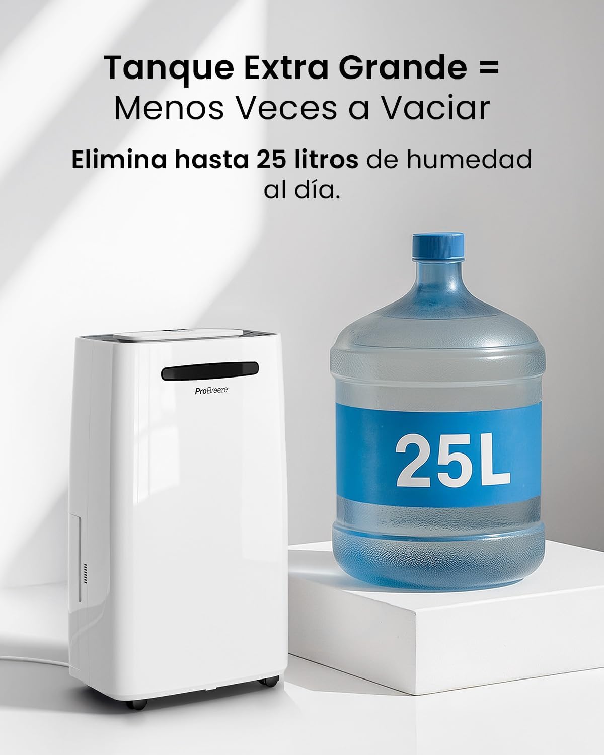 Función oscilación automática 90° para cobertura óptima