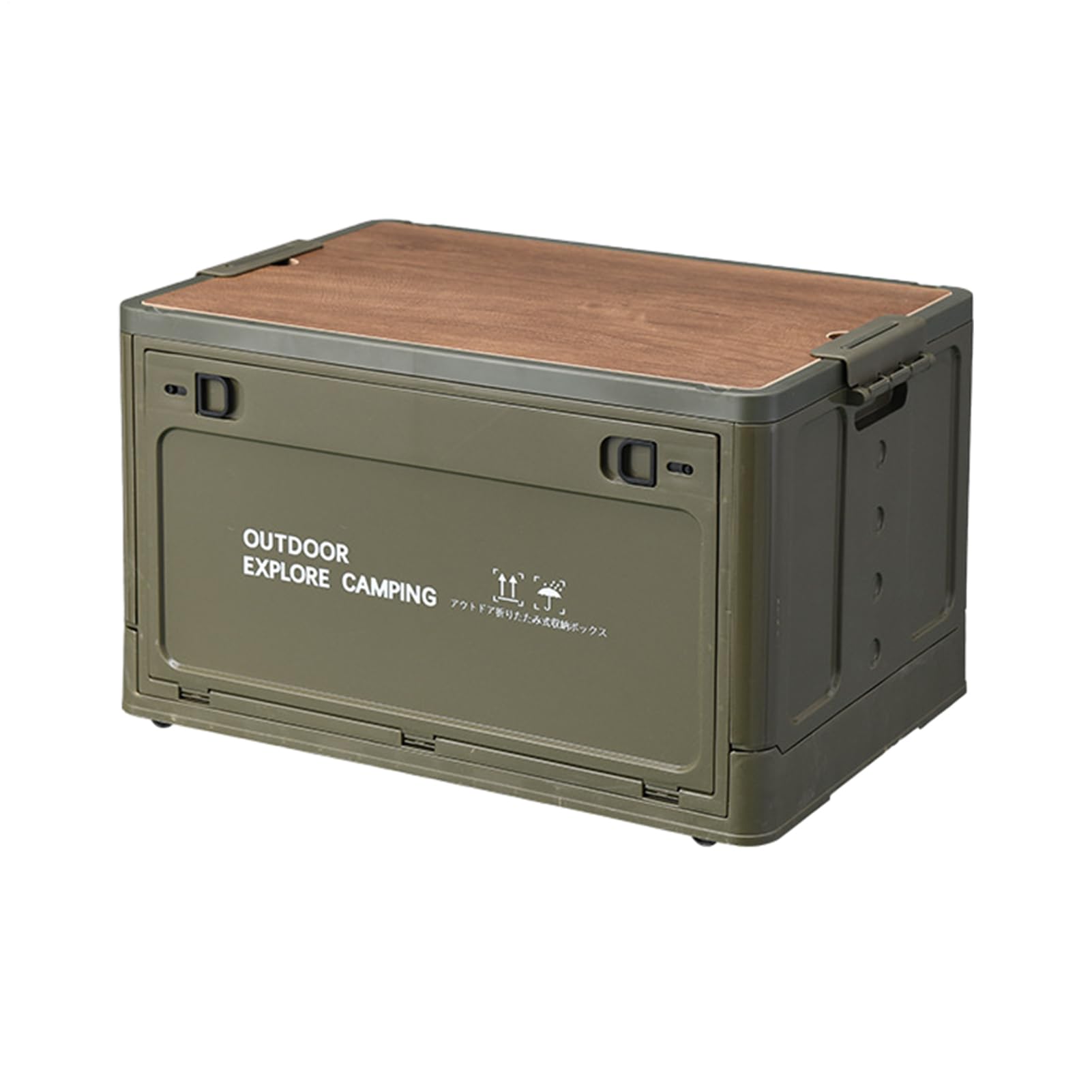 Generico Faltbare Aufbewahrungsboxen, Faltbare Aufbewahrungsboxen | Campingboxen, Outdoor-Aufbewahrungsboxen, Gartenwerkzeug, Camping, Aufbewahrungsboxen für Garage und Outdoor-Aktivitäten