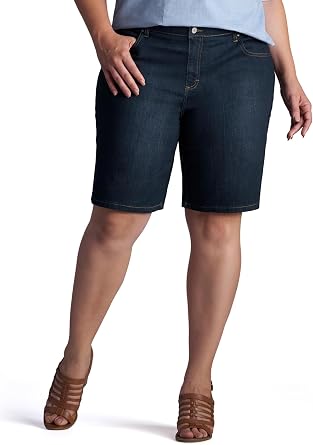 Lee Womens Relaxed-Fit Bermuda Short
