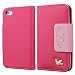 iPhone 5s case,iPhone SE case,iPhone 5 case,By HiLDA,Wallet Case,PU Leather Case,Credit Card Holder,Flip Cover Case[Rose]