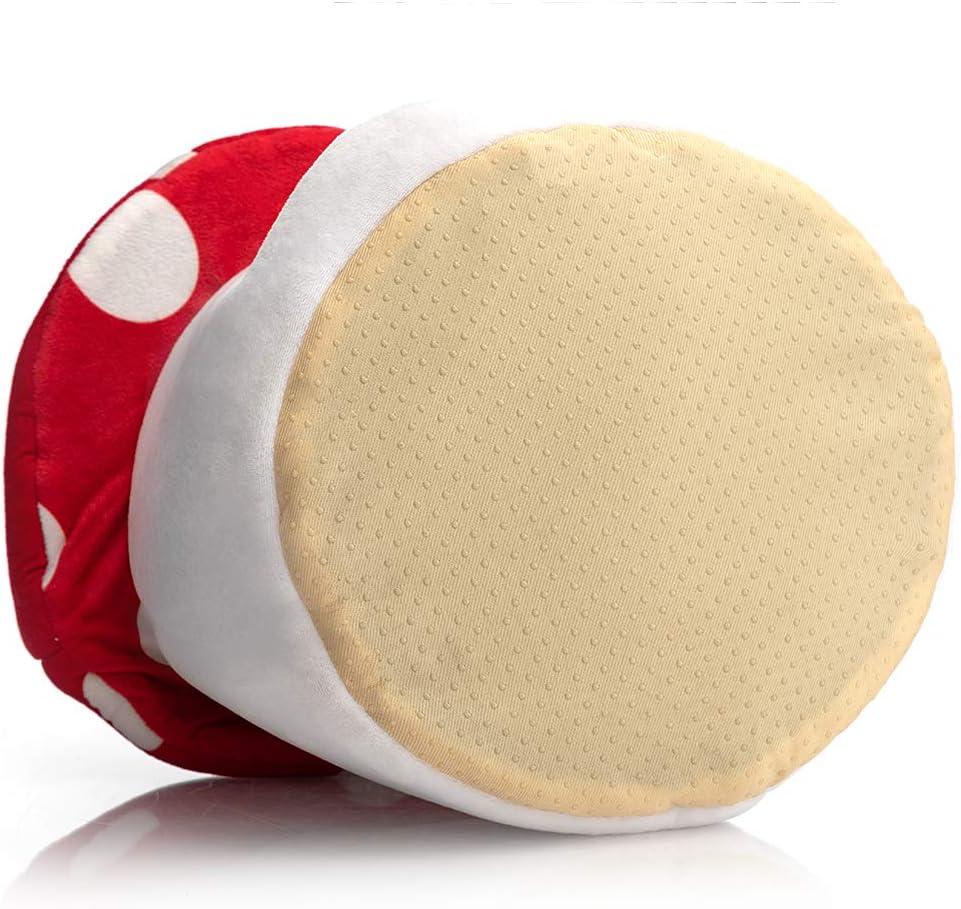 Hollypet Warm Small Pet Animals Bed Dutch Pig Hamster Nest Hedgehog Rat Chinchilla Guinea Habitat Mini House, Red Mushroom : Pet Supplies