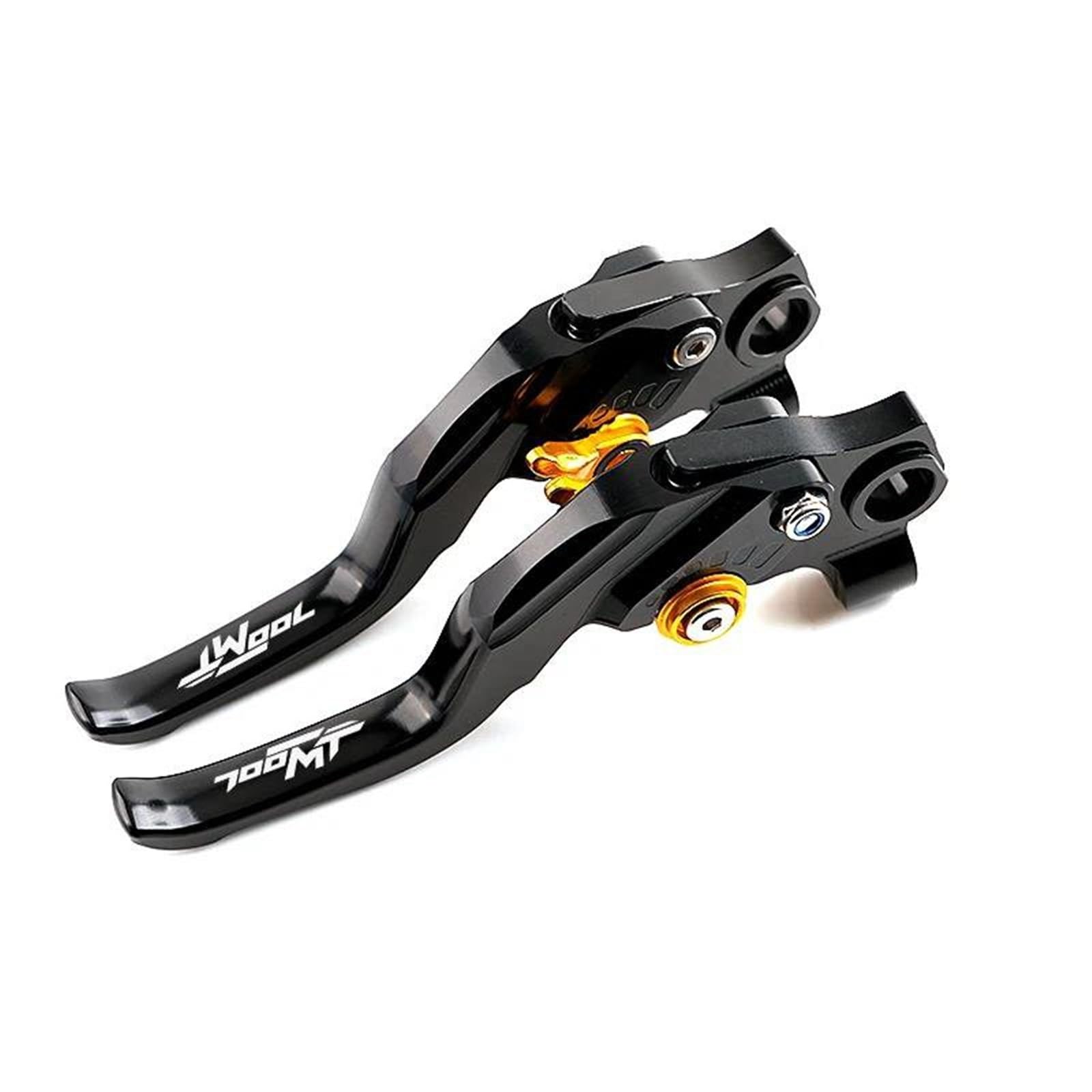 Gquikgw Yellow Replace Motorcycle Control Handles Pivot Brake Clutch Levers Motorbike Accessories For Cfmoto 700Mt Mt 700 Mt700 2024 2025 2026
