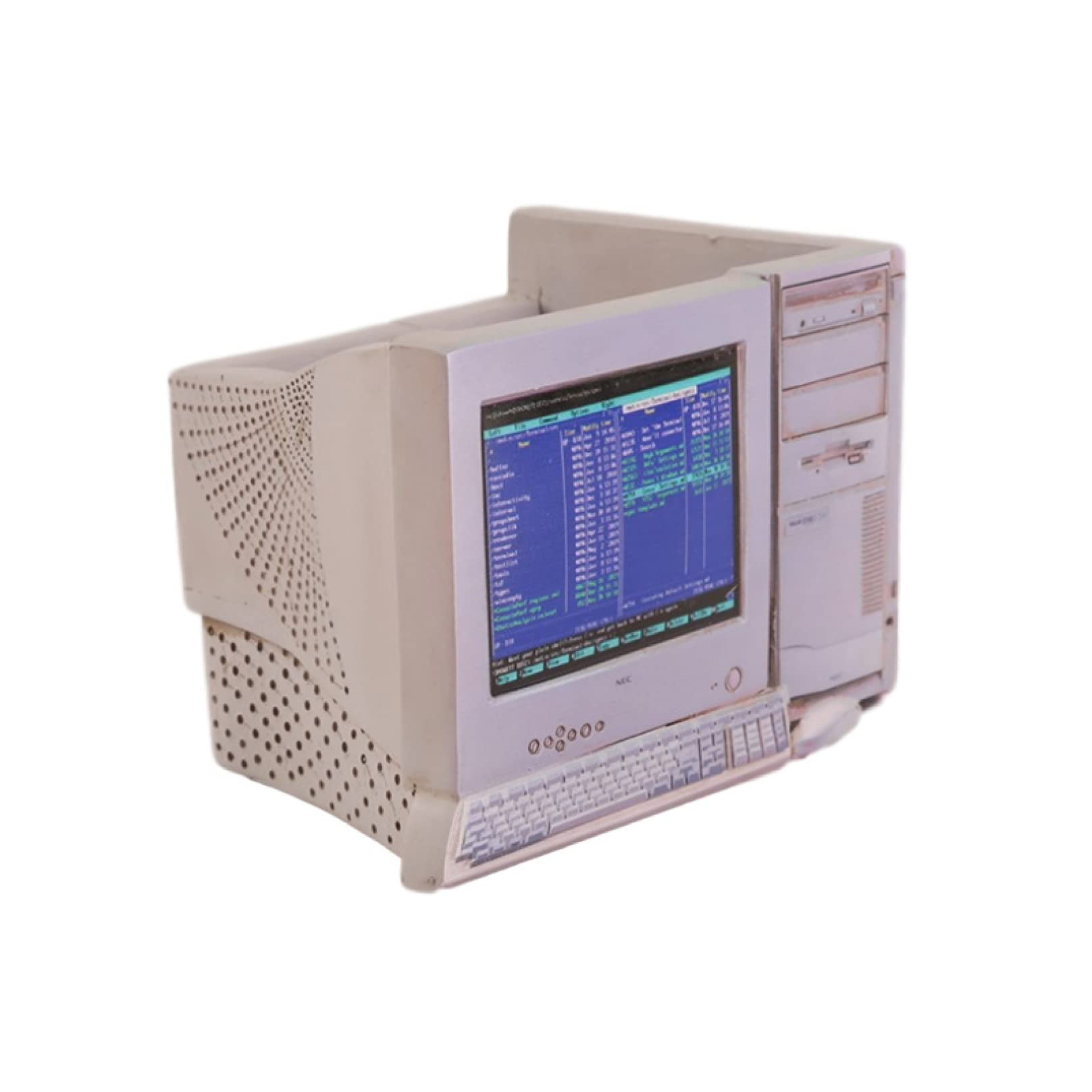 Maceta Original Con Forma De Radio Retro Para Suculentas - Jarrón Decorativo De Resina Para Hogar U Oficina