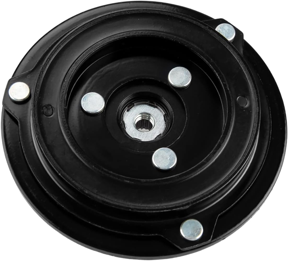 AC Compressor Clutch Kit, A/C Compressor Clutch Assembly 57887 Replacement for Nissan Versa 2007-2010 1.8L Manual, 2009-2010 Versa 1.6L Air Condition Compressor Clutch