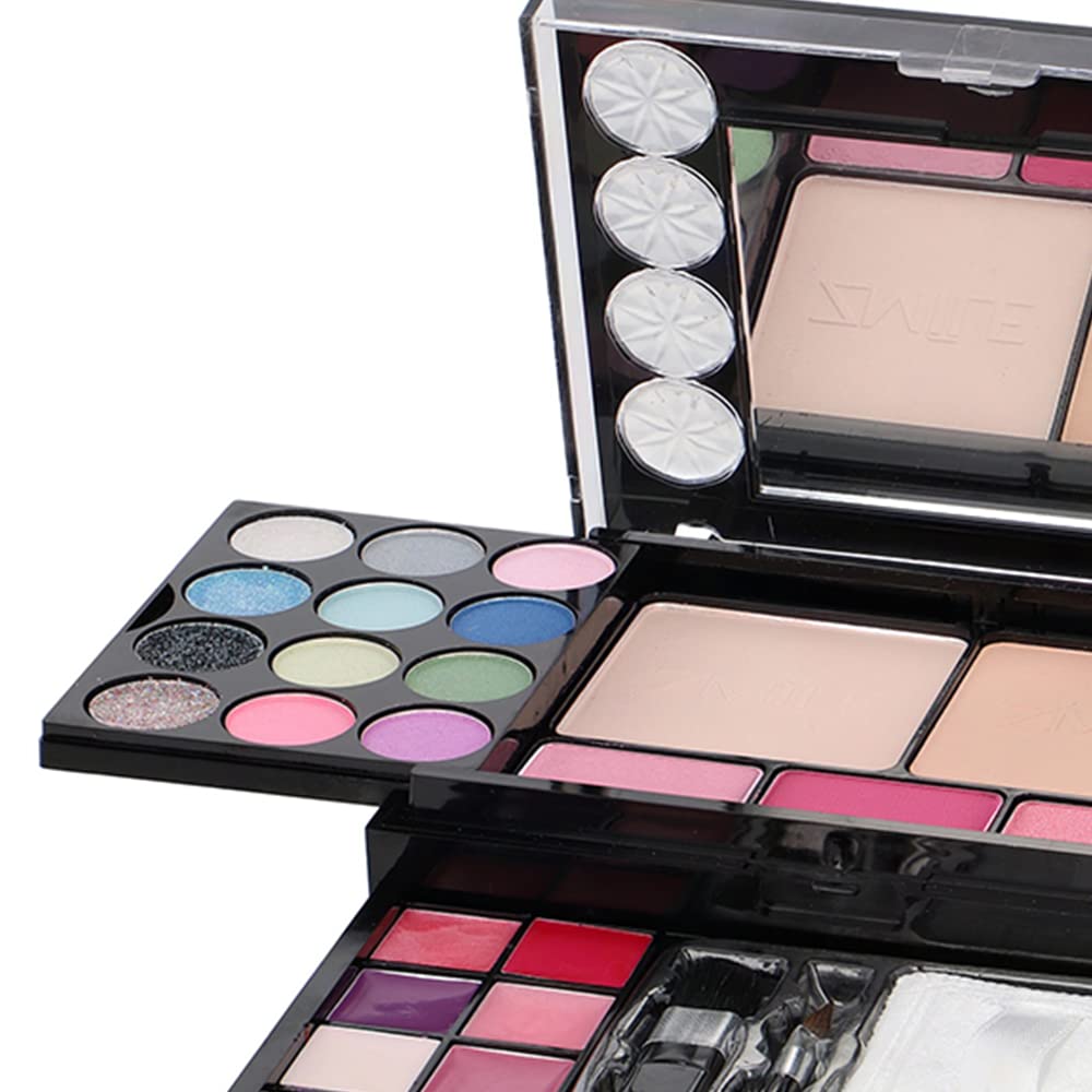 ZMILE COSMETICS Diamonds Beauty Box Vegan Cosmetics with Mirror - Small Make-Up Set for On the Go for Traveling and as a Gift - Image 3
