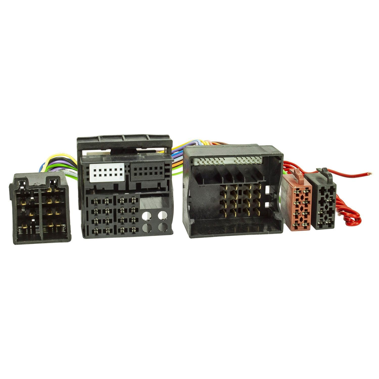 tomzz Audio 7308-000 Cavo a T ISO compatibile con Citroen Peugeot per alimentare l'amplificatore ISO per THB Parrot Dabendorf i-sotec Match