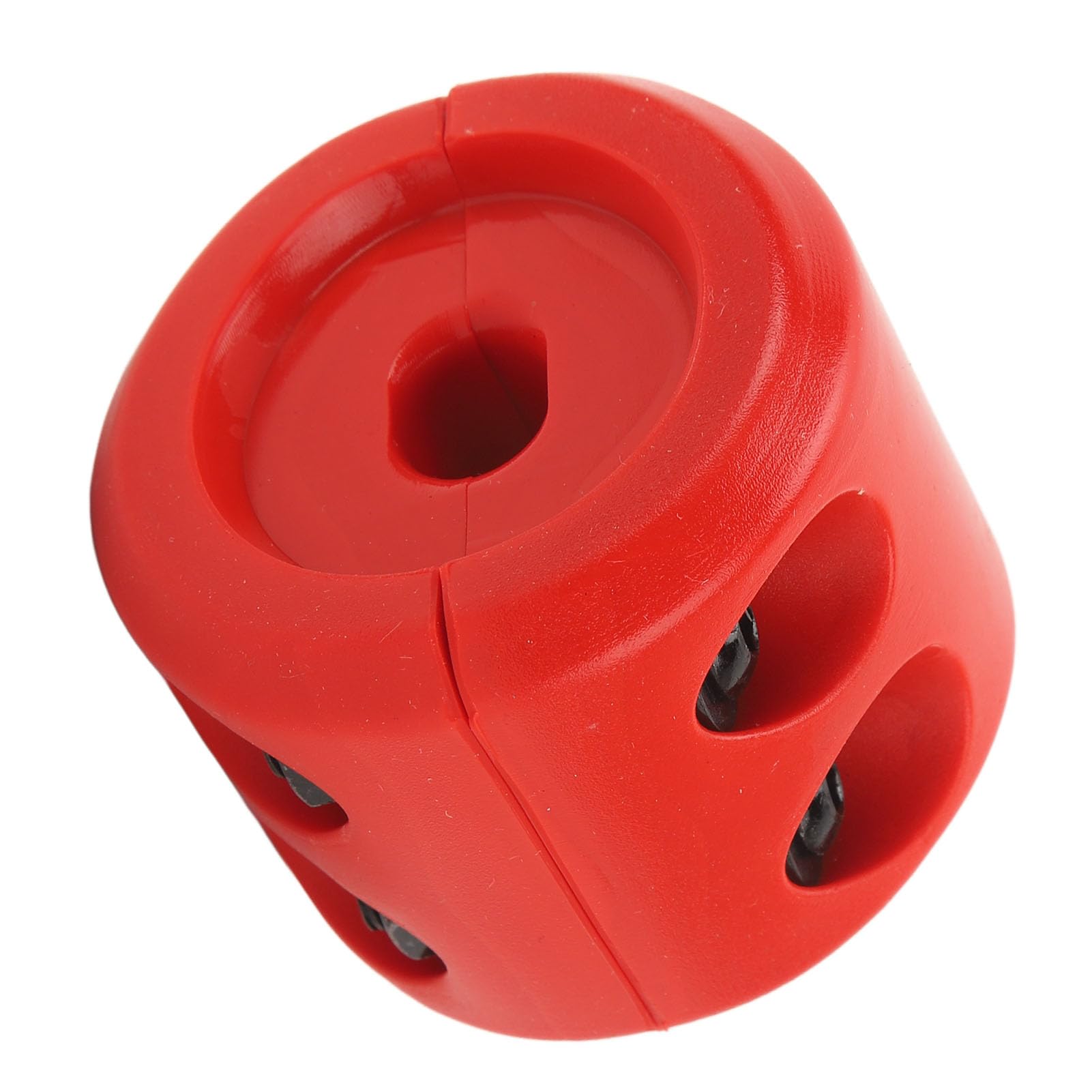 Tope de gancho para cable de cabrestante con llave hexagonal ATV, UTV, SUV, ORV o camión ORV (rojo)