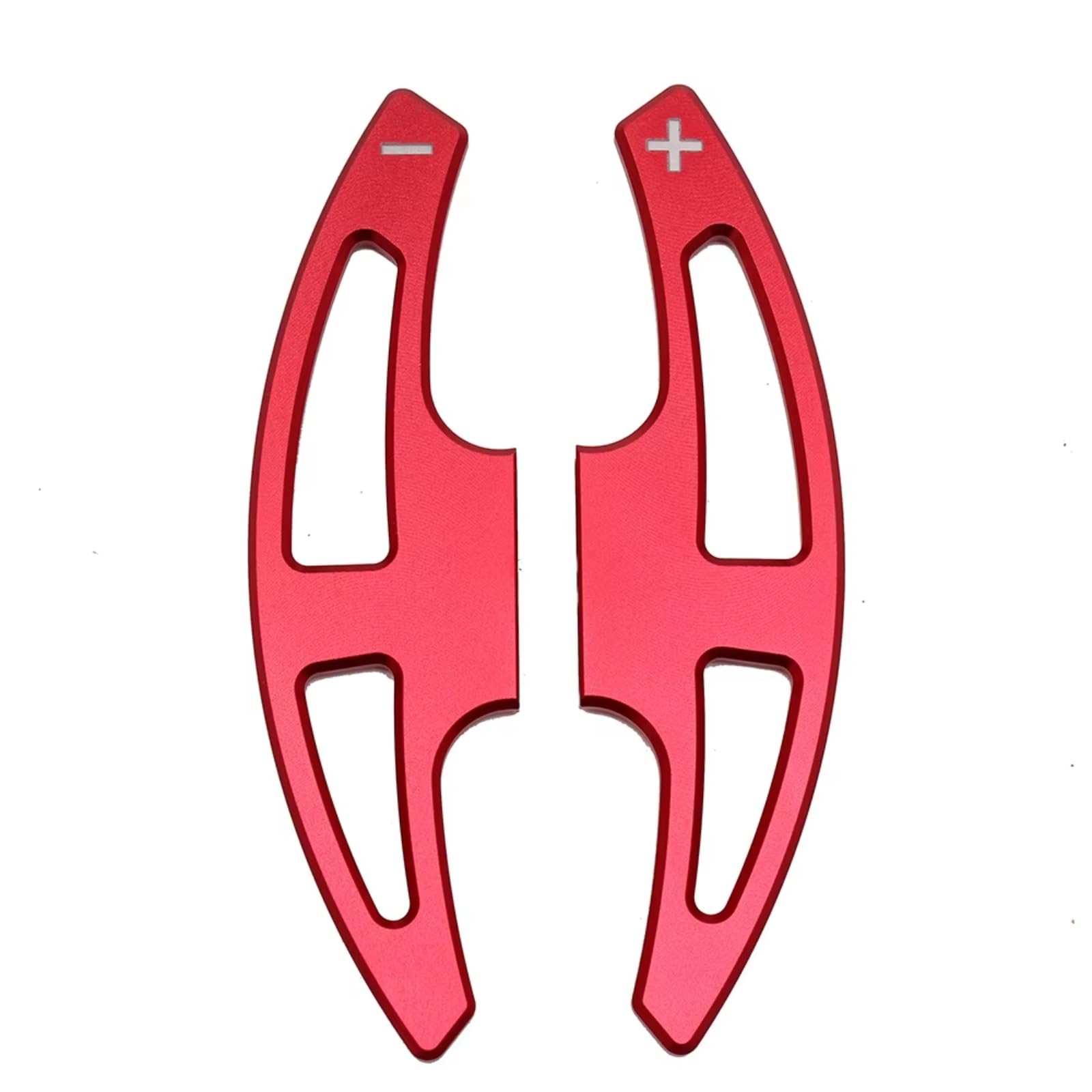 ZTGUIOQ Paddle Shifter Extensions Compatible with BMW for E90 E91 E92 E93 M3 E9x M3 E70 X5m E71 X6m Steering Wheel Shift Paddle Shifter Paddles Gear Paddle Extension(Red)