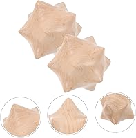Vista 4 de Bola de madera 1 par bolas prácticas bolas de masaje prácticas bolas de masaje suaves bolas de masaje de palma bola de masaje bolas de madera